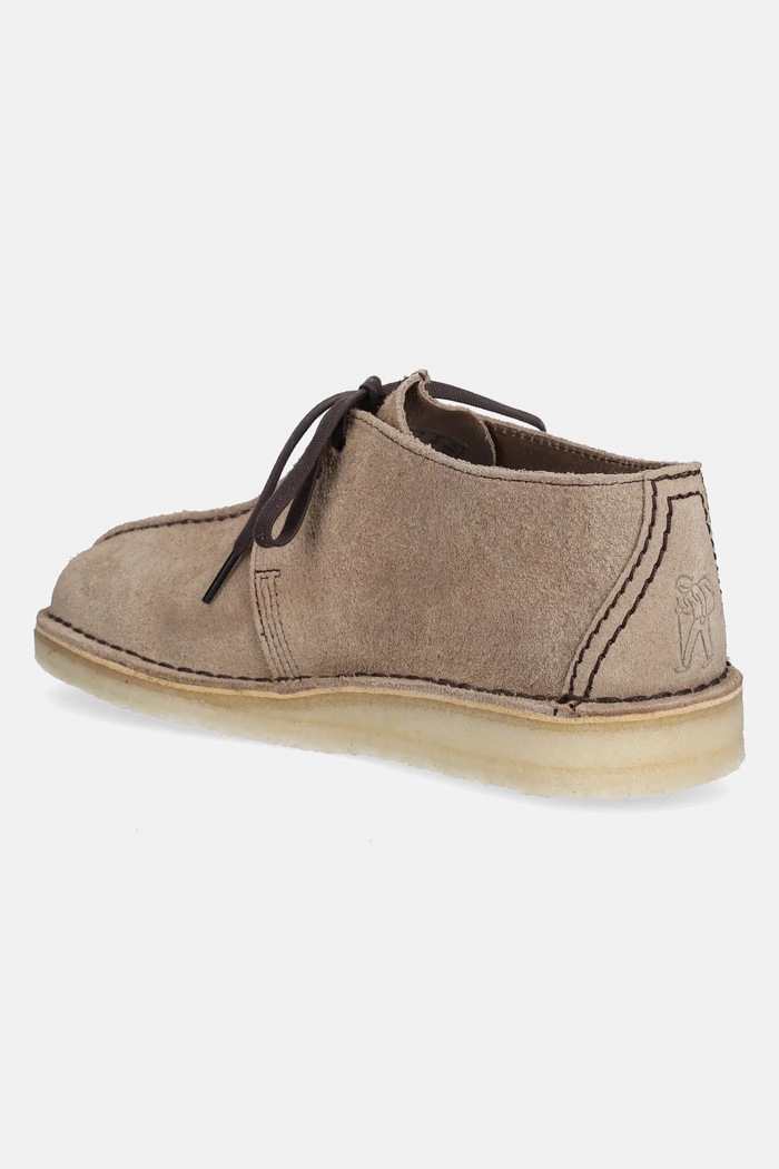 Παπούτσια Μοκασίνια σουέτ Clarks Originals Desert Trek 26180650 μπεζ