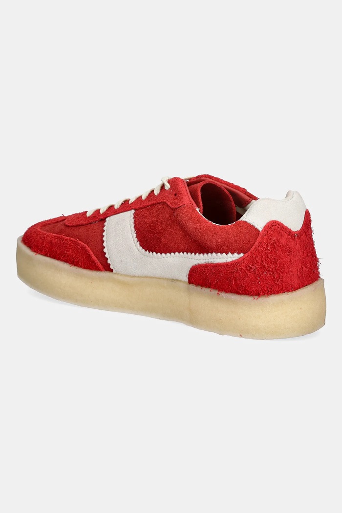 Παπούτσια Σουέτ sneakers Clarks Originals Tor 80 26181126 κόκκινο