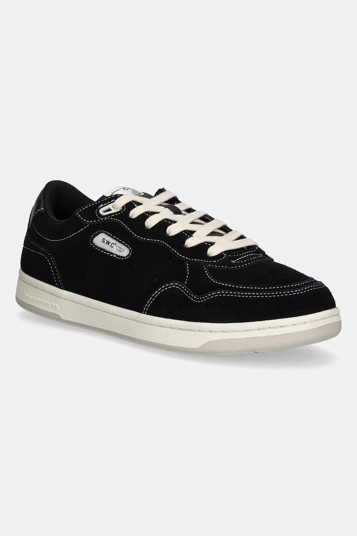 Tenisky Stepney Workers Club PRO CUP 01 SUEDE semišová kůže černá YQ01015