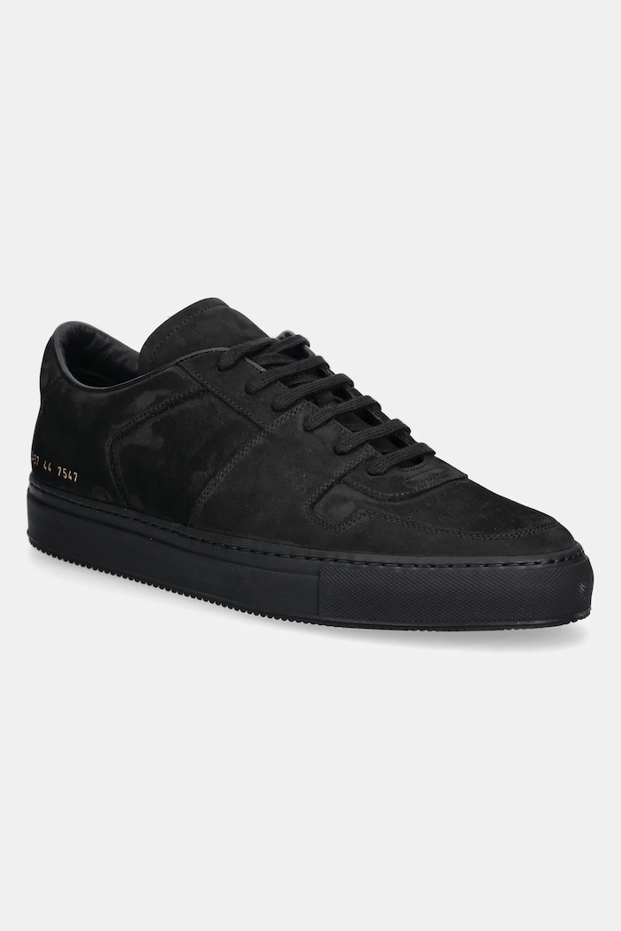 Common Projects nubuk tornacipő Decades in Nubuck nubuk fekete 2487.7547