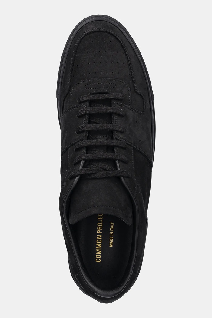 Common Projects nubuk tornacipő Decades in Nubuck fekete 2487.7547
