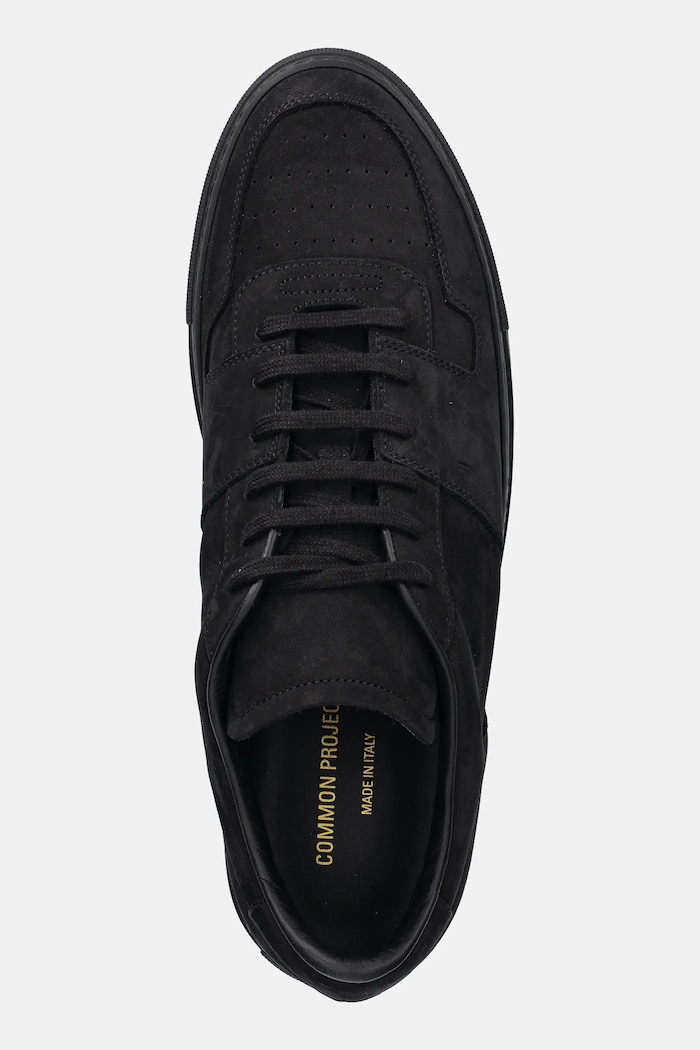 Common Projects nubuk tornacipő Decades in Nubuck fekete 2487.7547