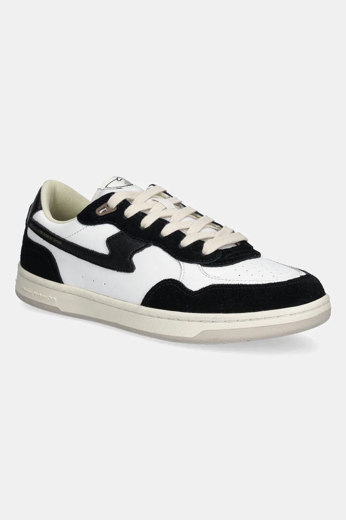 Sneakers Stepney Workers Club Pro Cup 01 S-Strike Leather Suede δέρμα σαμουά λευκό YQ03010