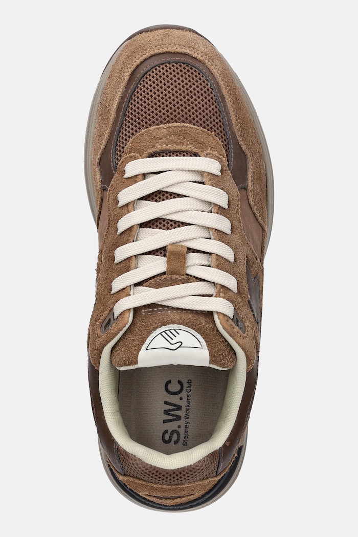 Sneakers Stepney Workers Club Amiel S-Strike Geo-Merged καφέ YP03205