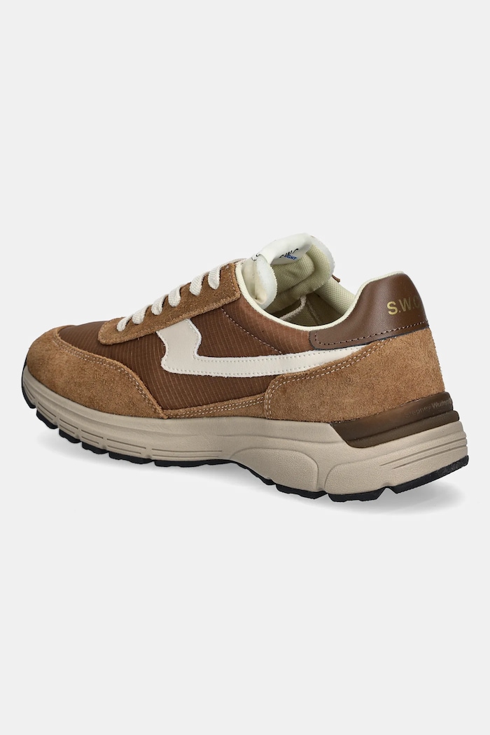 Παπούτσια Sneakers Stepney Workers Club Osier S-Strike Suede Mix YP04205 καφέ