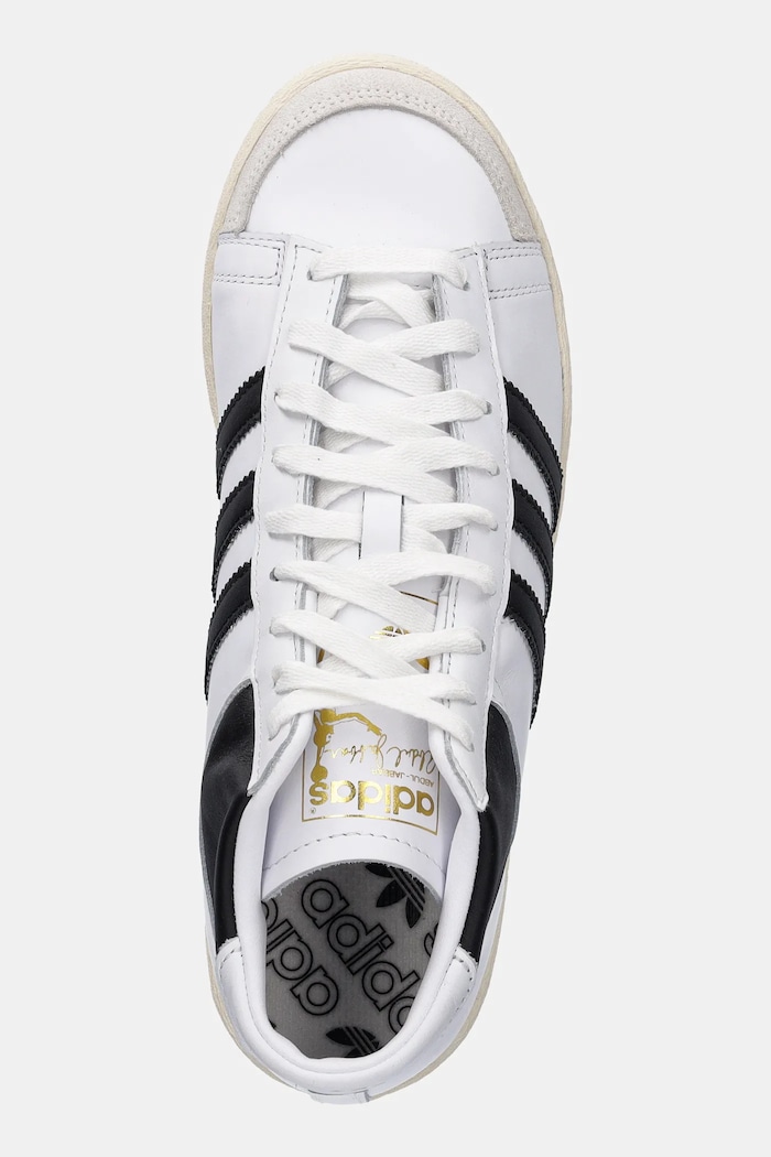 Кожаные кроссовки adidas Originals Jabbar Hi белый JI3445
