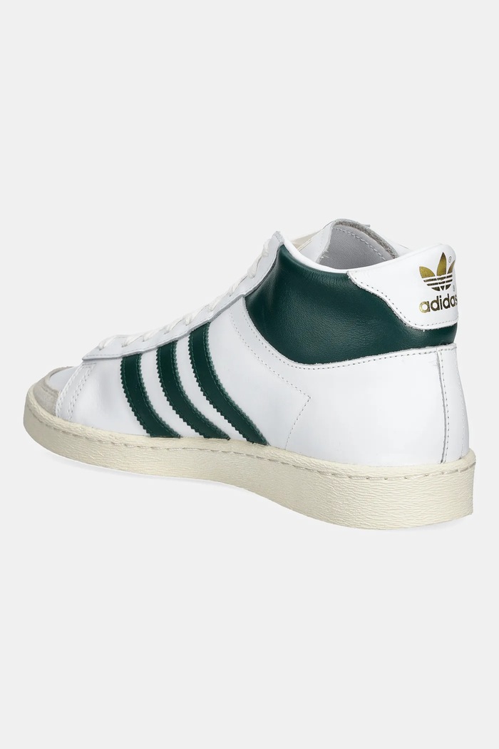 Încălțăminte adidas Originals sneakers din piele Jabbar HI JI3444 alb