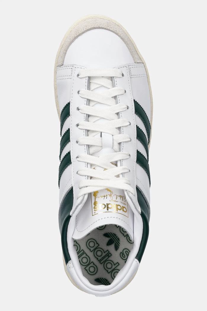 adidas Originals sneakers din piele Jabbar HI alb JI3444