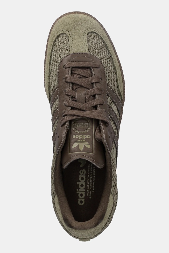 adidas Originals sneakersy Samba OG zielony JR0885