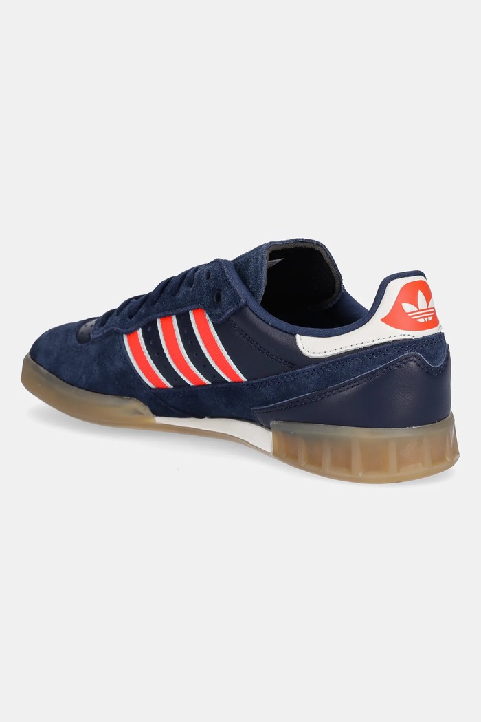 Scarpe adidas Originals sneakers in camoscio Handball Top RM JR8370 blu navy