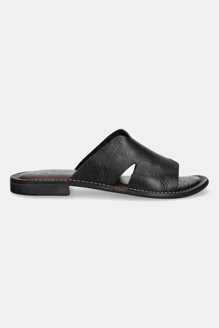 Шкіряні шльопанці Astorflex Haichflex HAICHFLEX.001101 чорний SS25