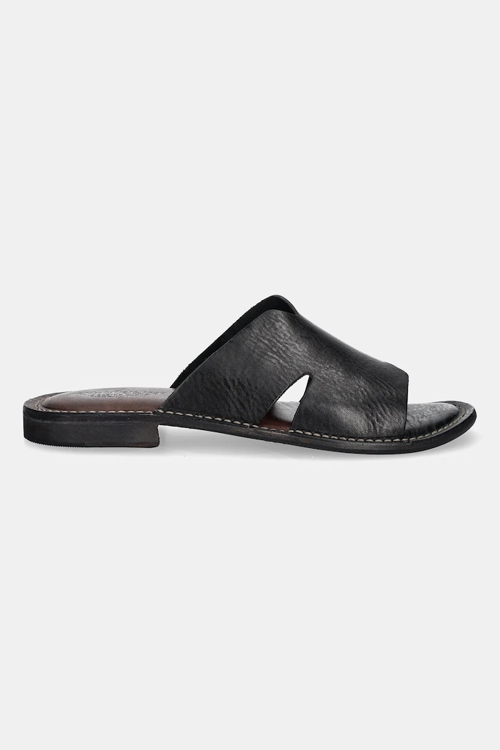 Шкіряні шльопанці Astorflex Haichflex HAICHFLEX.001101 чорний SS25