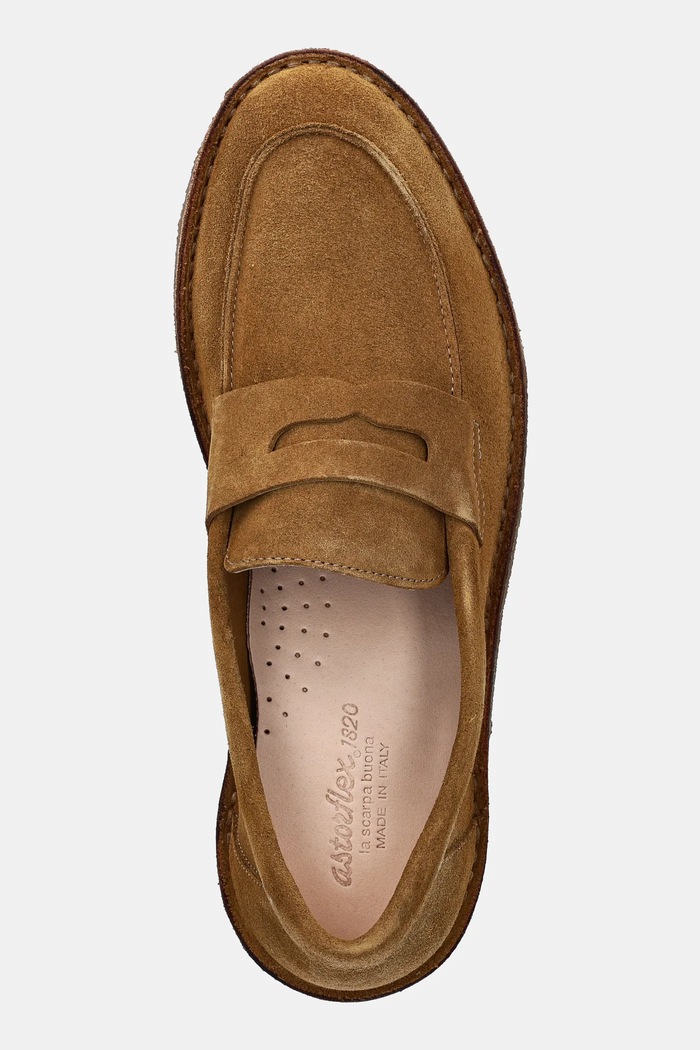 Astorflex suede loafers Sadelflex green SADELFLEX.000724