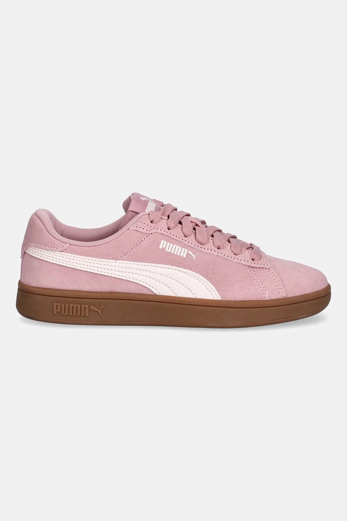 Puma sneakersy zamszowe PUMA Smash 3.0 390984.D różowy AW25