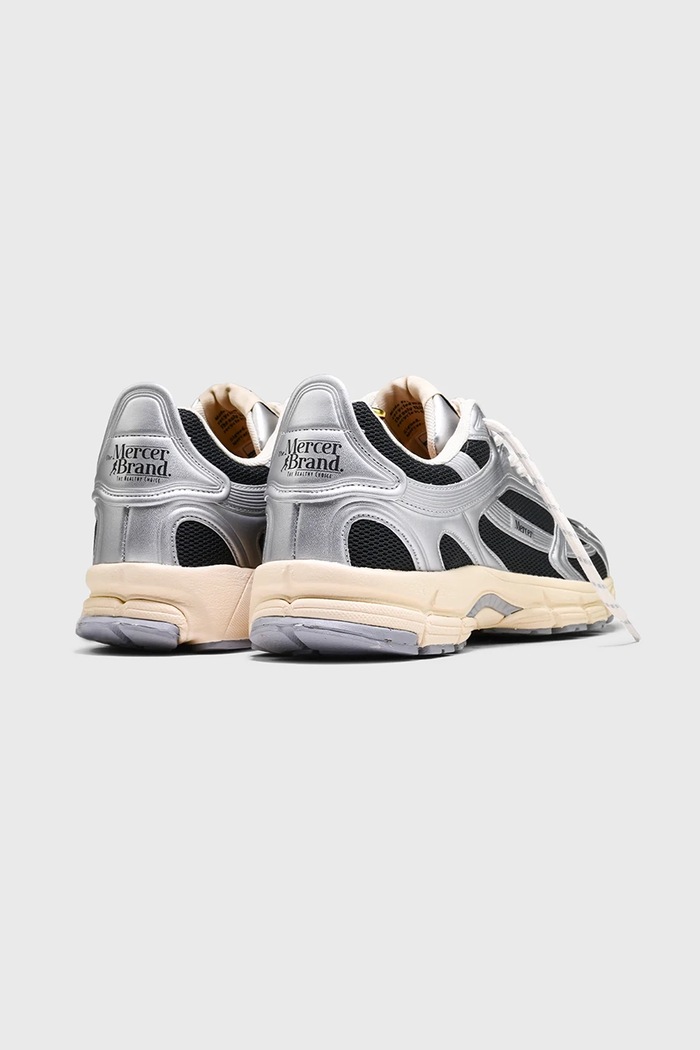 Scarpe The Mercer Brand sneakers The Re-Run High Frequency ME243019.902 argento