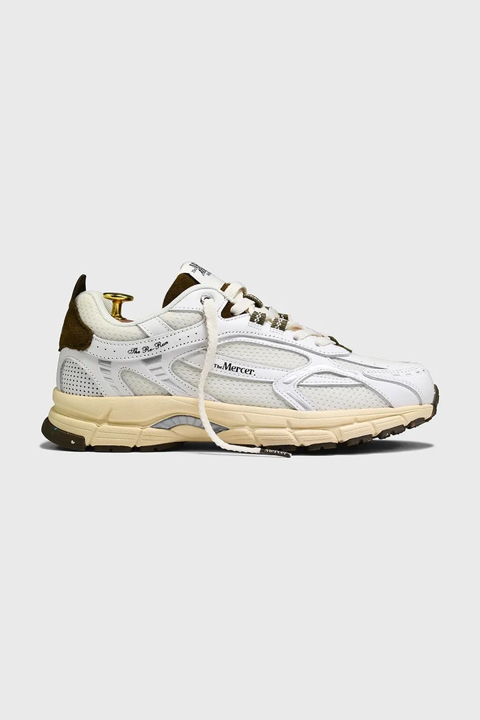The Mercer Brand Sneakers boty The Mercer Brand The Re-Run Vintage bílá ME251001.157