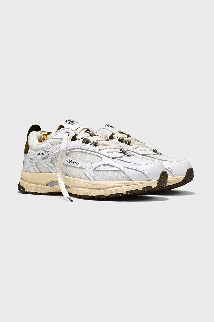 The Mercer Brand Sneakers boty The Mercer Brand The Re-Run Vintage ME251001.157 bílá SS25