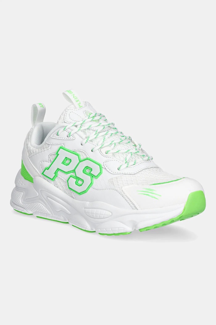 PLEIN SPORT sportcipő Tiger Storm Gen.X.05 textil fehér USC0743.STE003N.0127