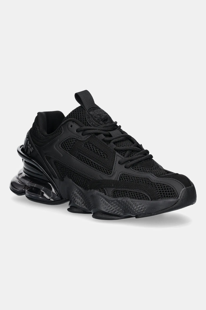 Tenisky PLEIN SPORT Thunderbeast Gen.X.05 imitácia kože čierna USC0750.STE003N.0202