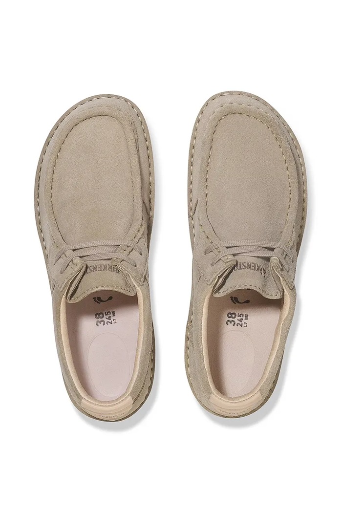 Σουέτ κλειστά παπούτσια Birkenstock Pasadena 1029671 καφέ