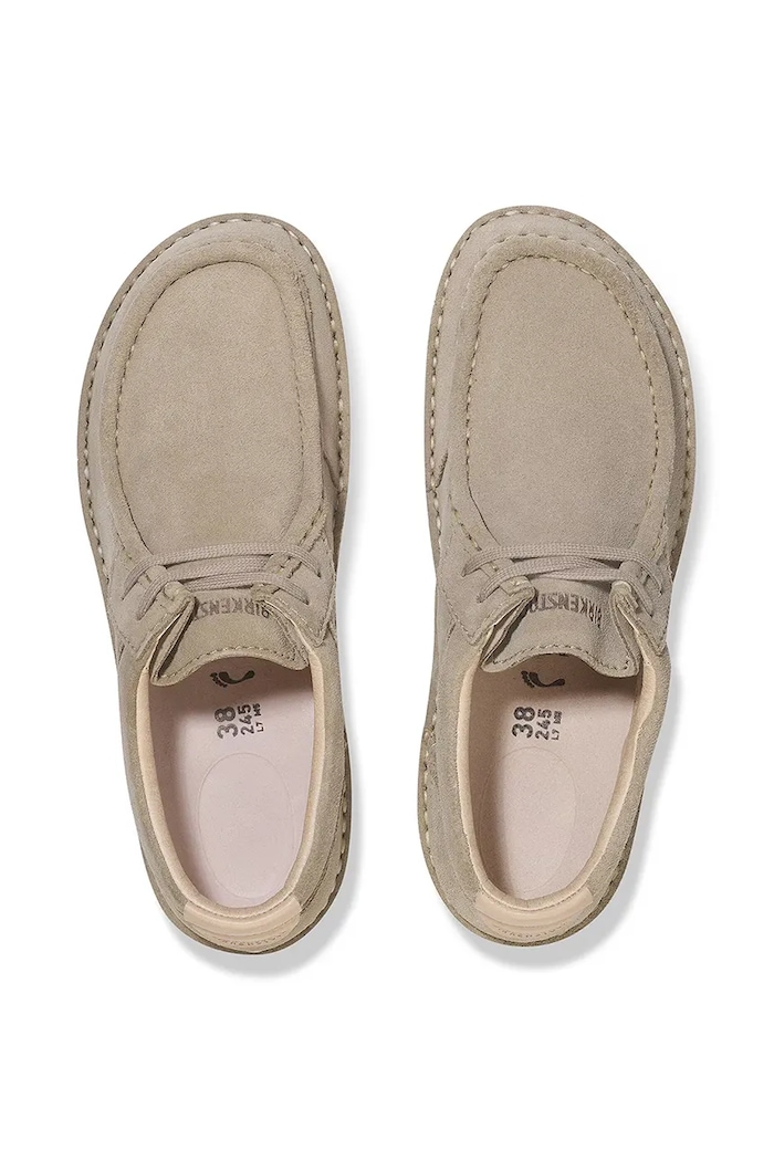 Σουέτ κλειστά παπούτσια Birkenstock Pasadena 1029671 καφέ