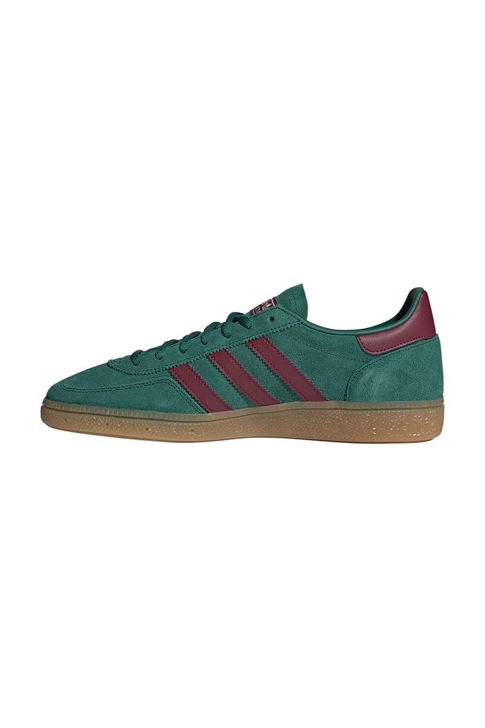 adidas Originals velúr sportcipő Handball Spezial zöld IH3841
