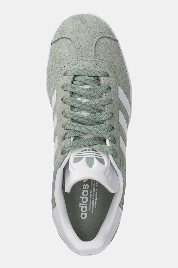 Semišové tenisky adidas Originals Gazelle JH5384 zelená