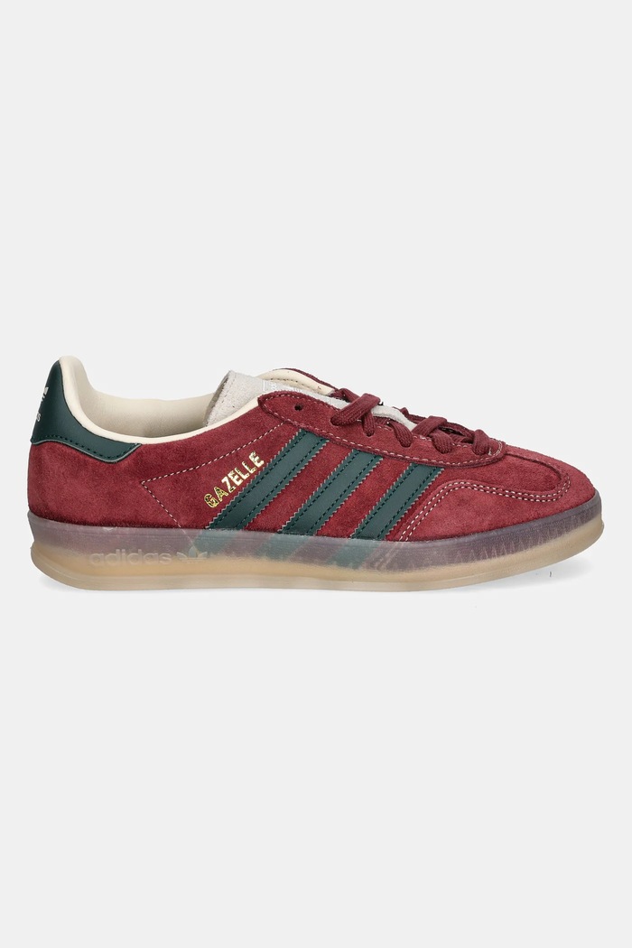 Σουέτ sneakers adidas Originals Gazelle Indoor JH5403 μπορντό SS25