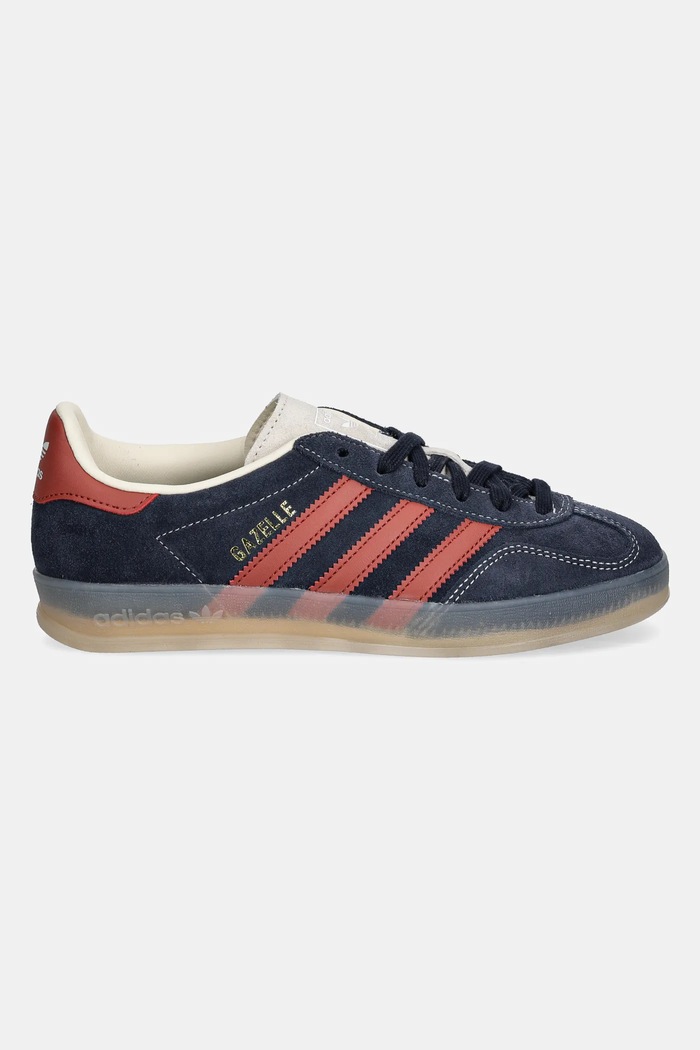 Σουέτ sneakers adidas Originals Gazelle Indoor JH5404 σκούρο μπλε SS25