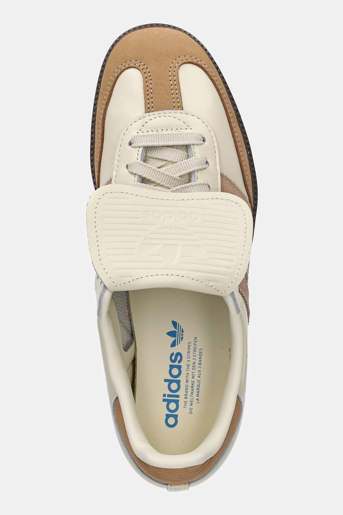 Kožené tenisky adidas Originals Samba LT béžová JH5706