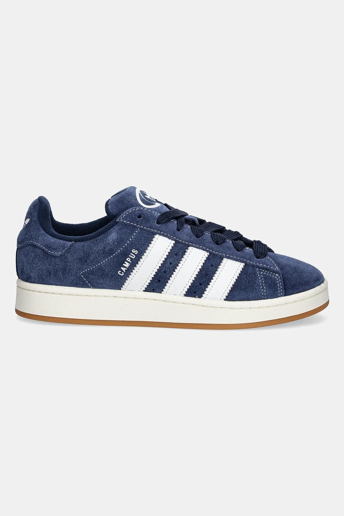 Замшеві кросівки adidas Originals Campus 00s JR8163 темно-синій SS25