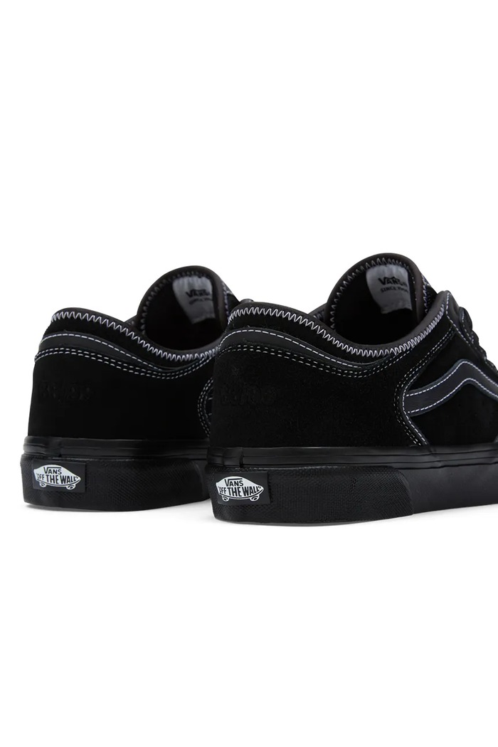 Boty Semišové tenisky Vans Rowley Classic VN0009QJH1W1 černá