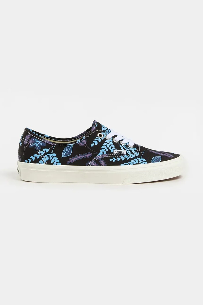 Vans tenisówki Authentic płaska czarny VN000BW5BML1