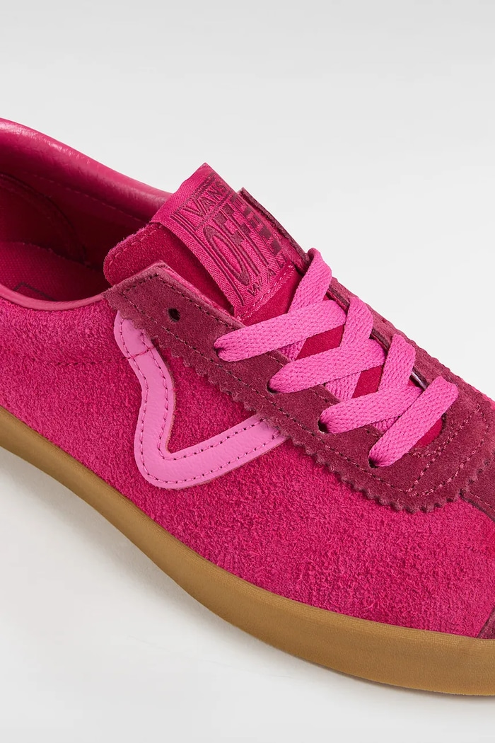 Обувки Велурени кецове Vans Sport Low VN000CQRYLZ1 розов