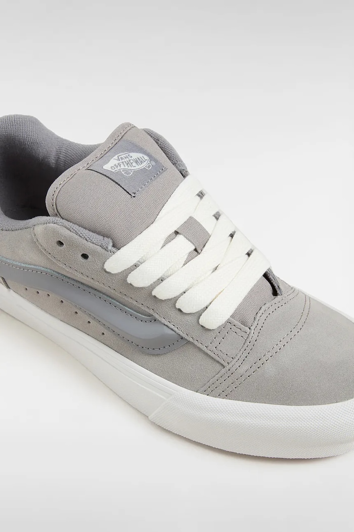 Boty Semišové tenisky Vans Knu Skool VN000D6CBXC1 šedá