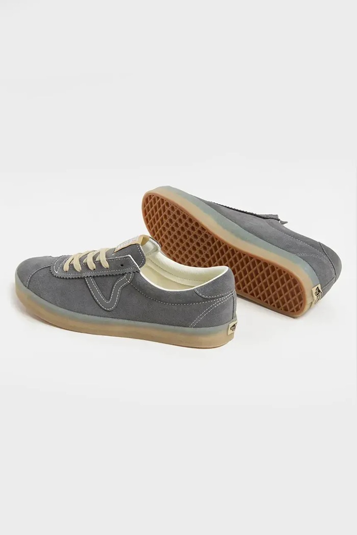 Semišové tenisky Vans Sport Low sivá VN000D6NPWT1