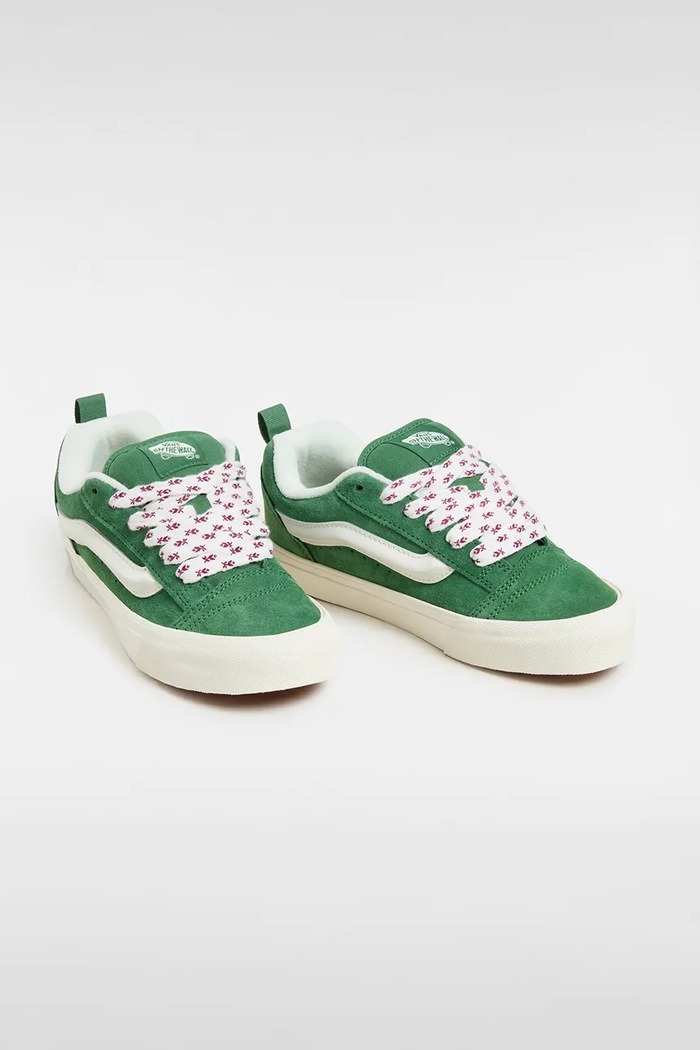 Vans tenisi din piele intoarsa Knu Skool VN000D6ZBR11 verde SS25
