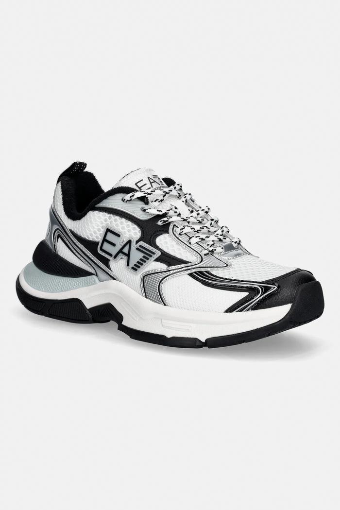 EA7 Emporio Armani sneakers bărbați sintetic gri XK446.X8X249