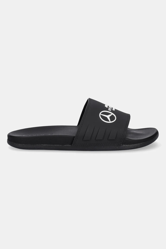 adidas klapki x Mercedes JR1070 czarny AW25