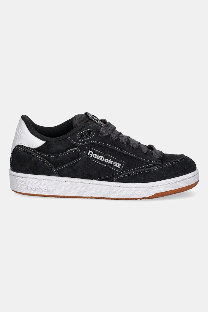 Semišové tenisky Reebok Classic CLUB C BULC CLN 100209033 čierna SS25
