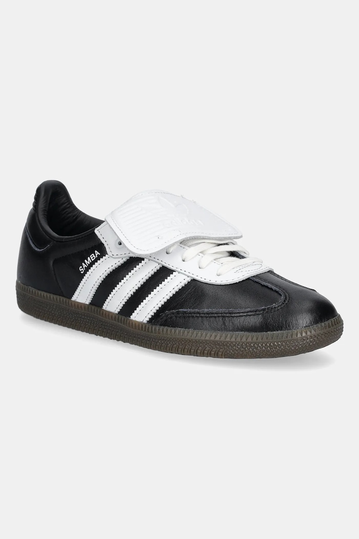Шкіряні кросівки adidas Originals Samba LT низька чорний JI3200