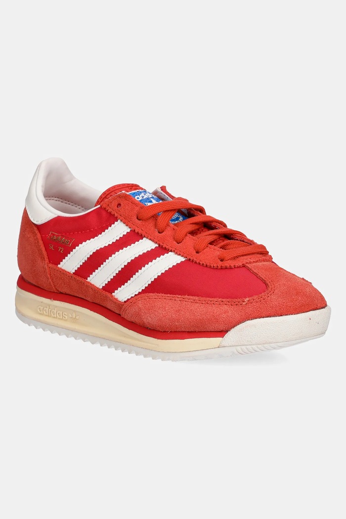 Sneakers adidas Originals SL 72 RS δέρμα σαμουά κόκκινο JH8642