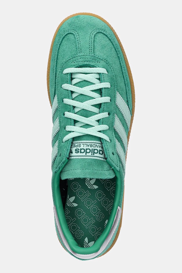 Σουέτ sneakers adidas Originals Handball Spezial ST W πράσινο JS2908