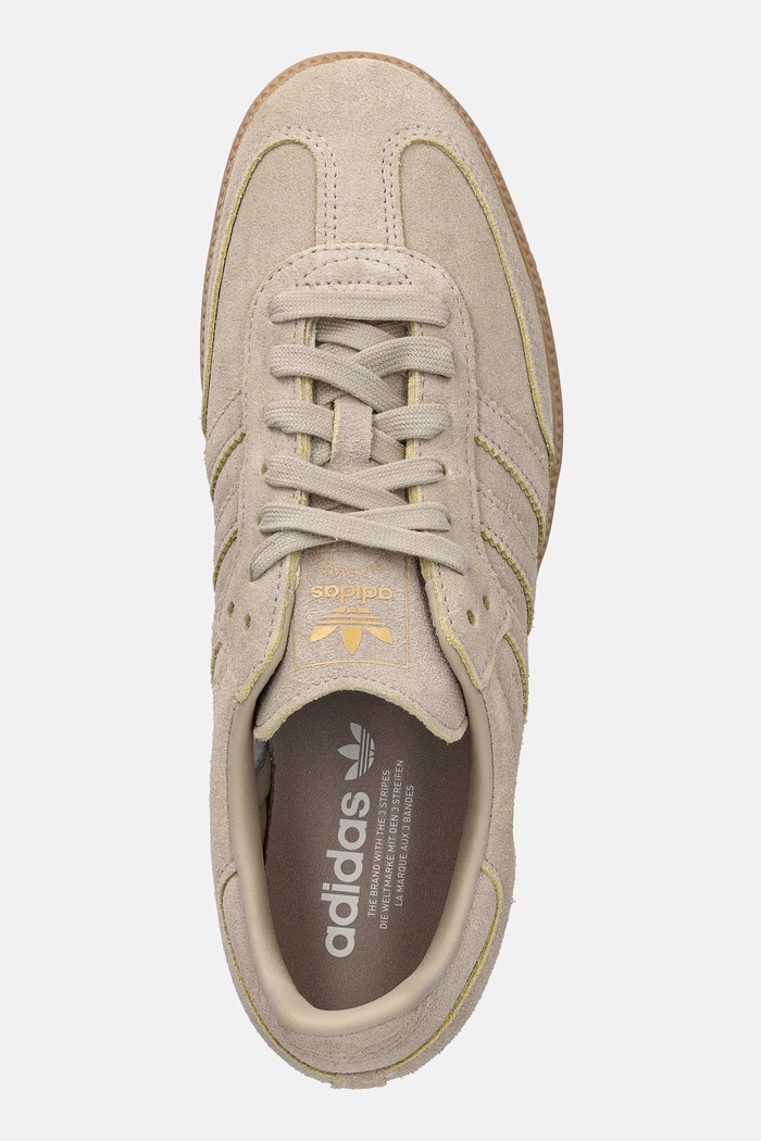 adidas Originals sneakersy zamszowe Samba OG beżowy JI3210
