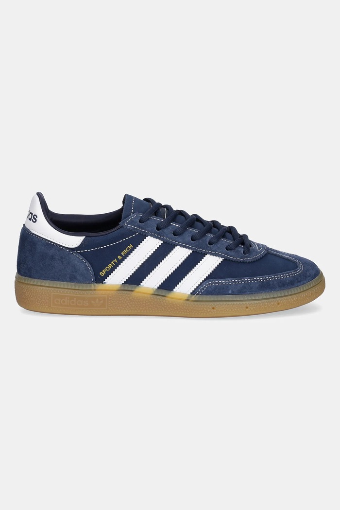 adidas Originals suede sneakers Handball Spezial x Sporty&Rich JP7066 blue color JP7066