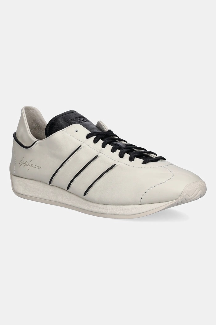 Y-3 leather sneakers Country grain leather beige JS0588