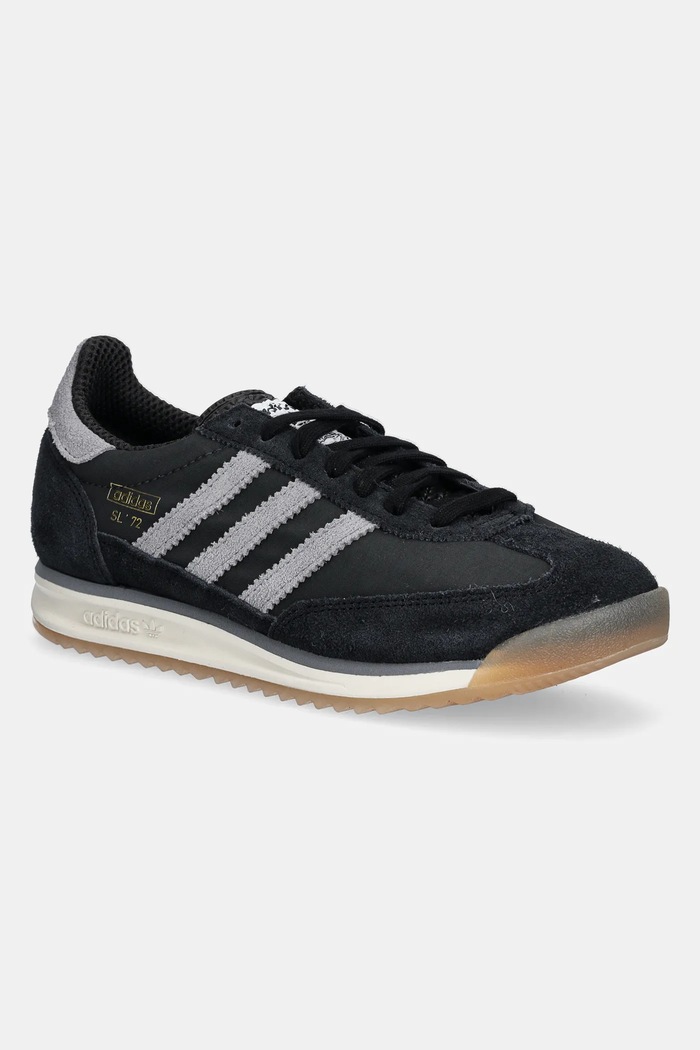 Sneakers adidas Originals Sl 72 RS δέρμα σαμουά μαύρο JH5098