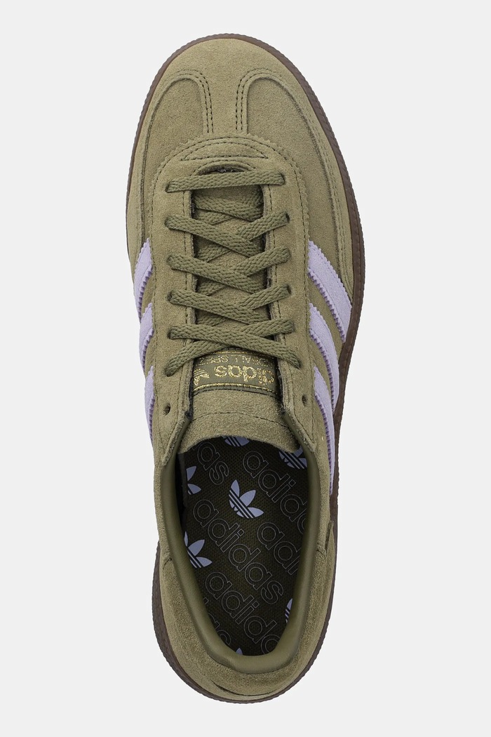 adidas Originals sneakersy zamszowe Handball Spezial zielony JI2650