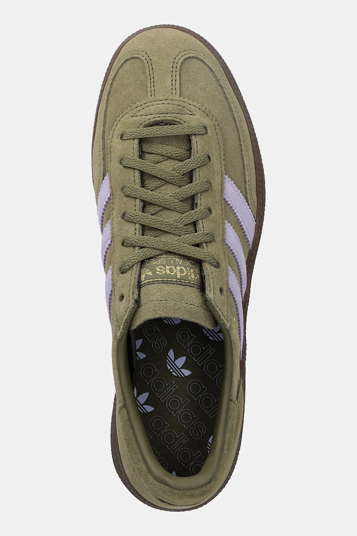 adidas Originals sneakersy zamszowe Handball Spezial zielony JI2650