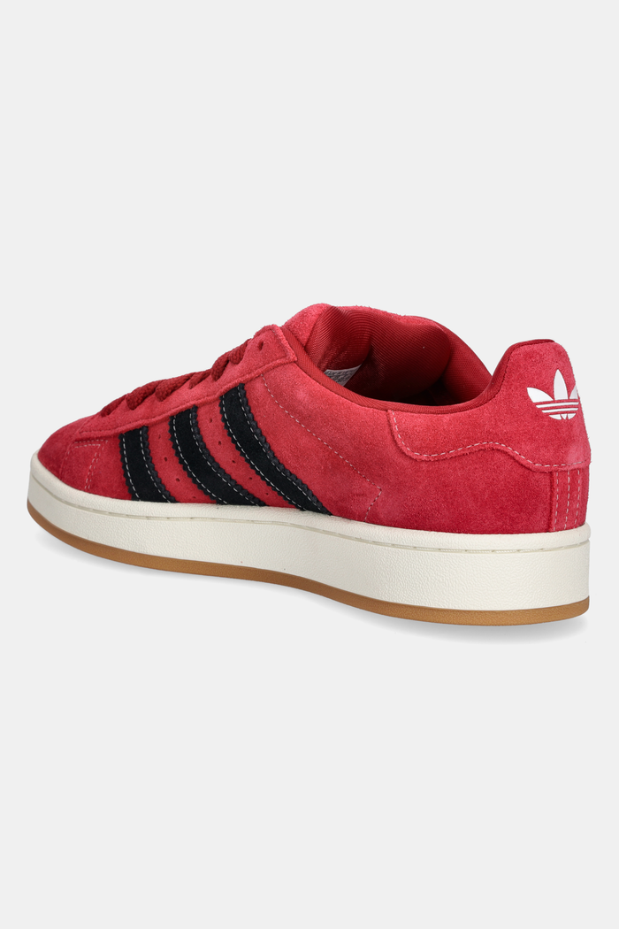 Обувки Велурени маратонки adidas Originals Campus 00s JI3165 червен